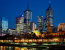 vic city lights melbourne