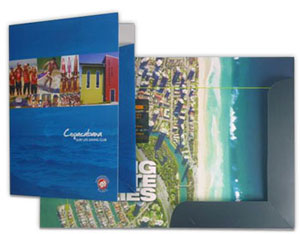 Double Sided Presentation Folders